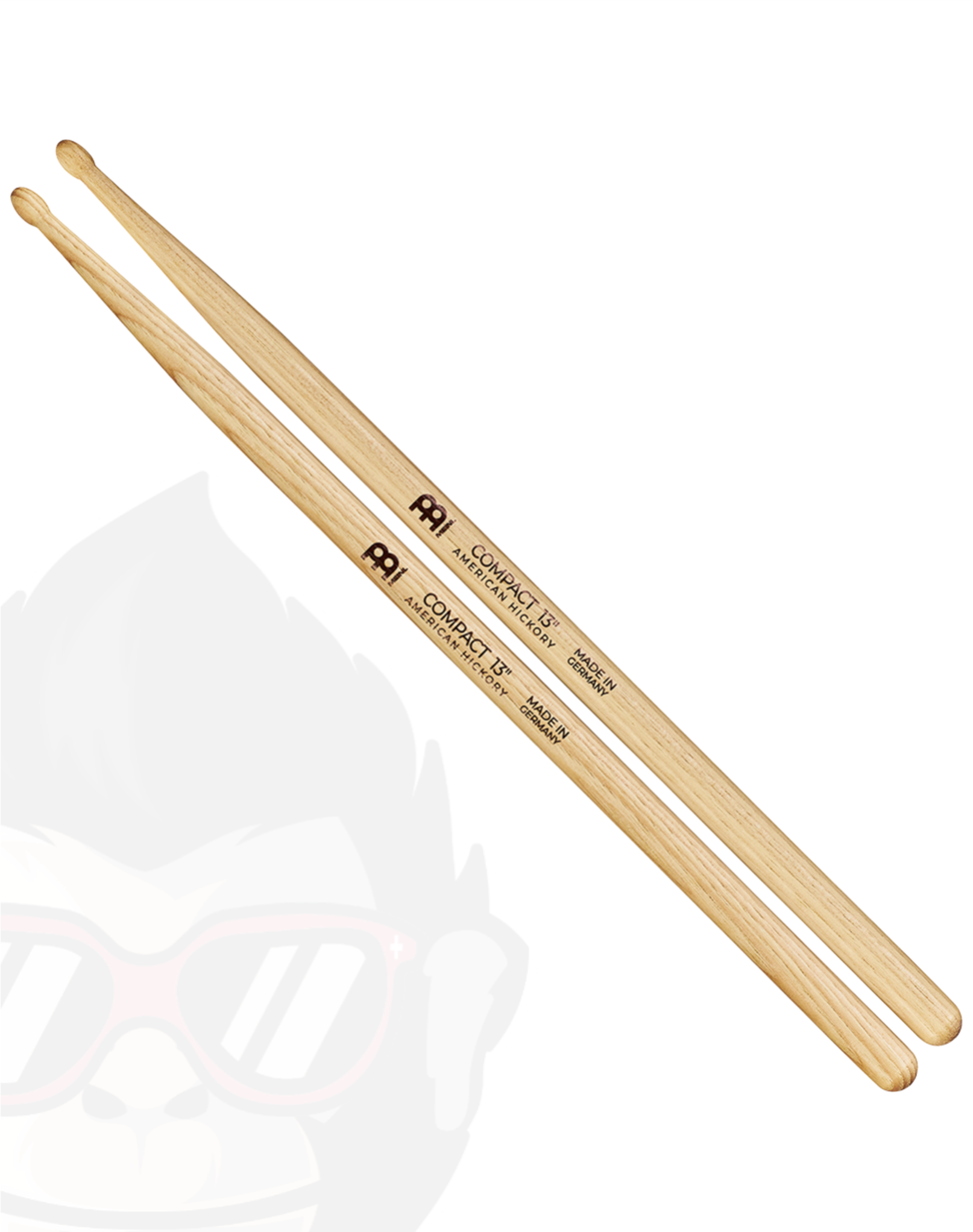 MEINL Compact Drum Sticks - American Hickory - 13" SB139